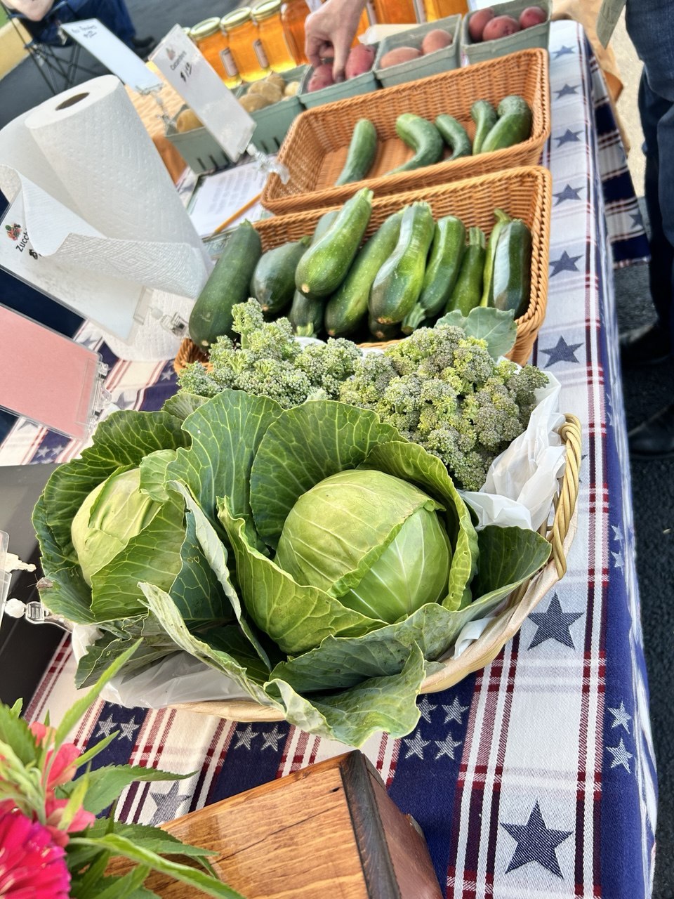 Fresh produce at the Downtown Watseka Farmers Market