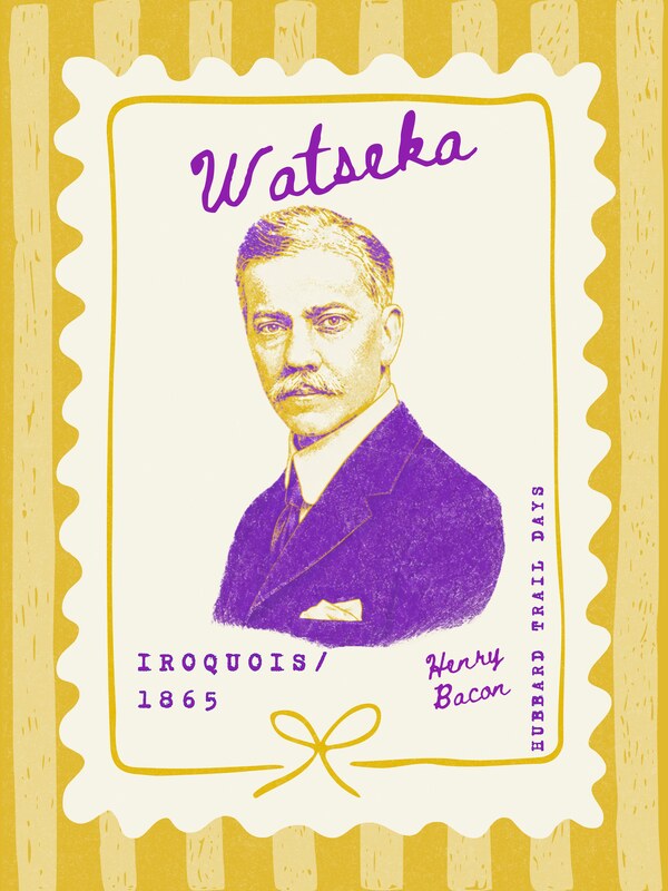 Henry Bacon collectible stamp